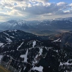 Flugwegposition um 15:48:03: Aufgenommen in der Nähe von Gemeinde Aigen im Ennstal, Österreich in 2118 Meter