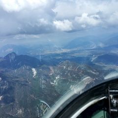 Flugwegposition um 08:52:59: Aufgenommen in der Nähe von Gemeinde St. Jakob im Rosental, Österreich in 2069 Meter