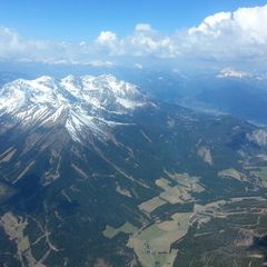 Flugwegposition um 11:39:47: Aufgenommen in der Nähe von St. Johann am Tauern, Österreich in 2972 Meter