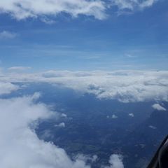 Flugwegposition um 11:42:50: Aufgenommen in der Nähe von Gemeinde Bad St. Leonhard im Lavanttal, Österreich in 3945 Meter