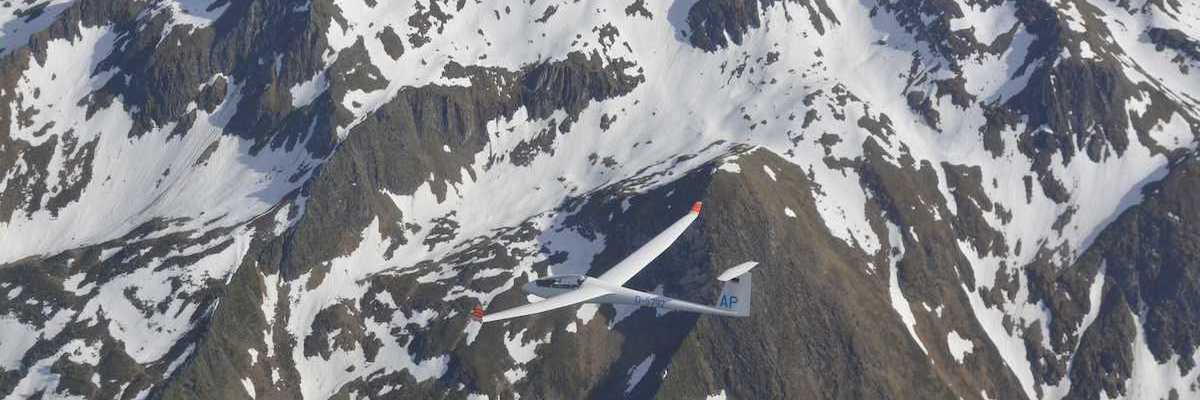 Flugwegposition um 15:03:19: Aufgenommen in der Nähe von Gemeinde Bramberg am Wildkogel, Österreich in 3837 Meter