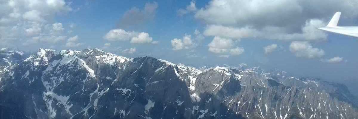 Flugwegposition um 12:13:01: Aufgenommen in der Nähe von Gemeinde Mühlbach am Hochkönig, 5505, Österreich in 2968 Meter