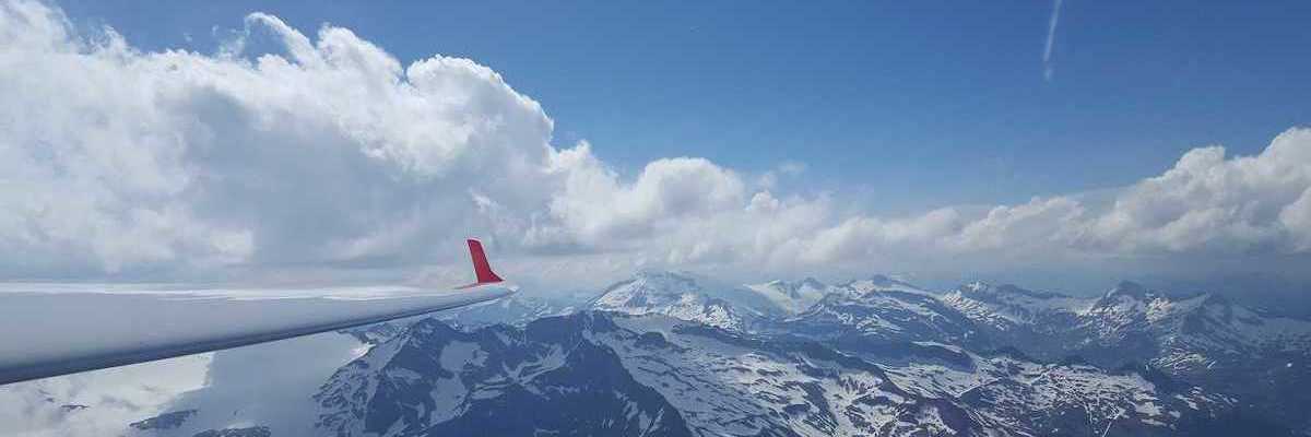 Flugwegposition um 14:16:01: Aufgenommen in der Nähe von Gemeinde Malta, Österreich in 3256 Meter