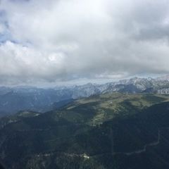 Flugwegposition um 10:25:36: Aufgenommen in der Nähe von Aflenz Land, Österreich in 1809 Meter