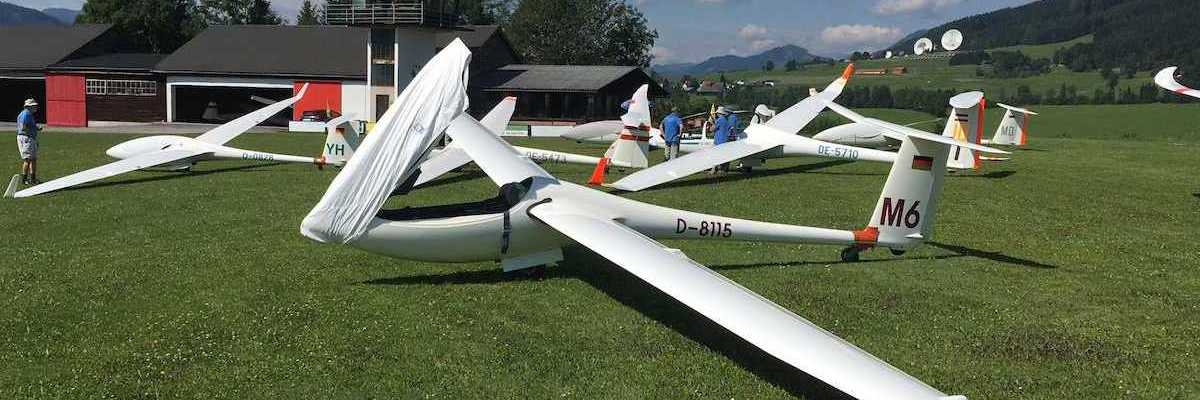 Flugwegposition um 10:42:32: Aufgenommen in der Nähe von Radmer, 8795, Österreich in 1986 Meter