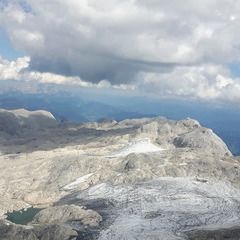 Flugwegposition um 12:41:06: Aufgenommen in der Nähe von Gemeinde Maria Alm am Steinernen Meer, 5761, Österreich in 2968 Meter