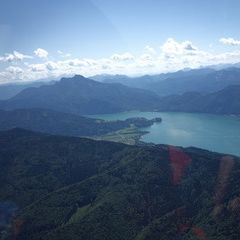 Flugwegposition um 11:05:58: Aufgenommen in der Nähe von Gemeinde Tiefgraben, Österreich in 1307 Meter