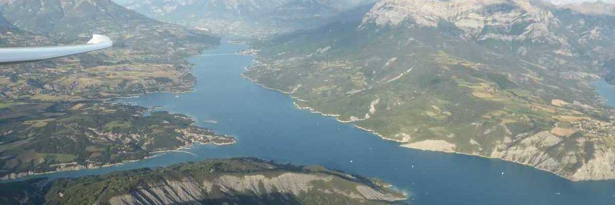 Flugwegposition um 16:35:13: Aufgenommen in der Nähe von Département Alpes-de-Haute-Provence, Frankreich in 3115 Meter