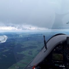 Verortung via Georeferenzierung der Kamera: Aufgenommen in der Nähe von Passau, Deutschland in 1800 Meter