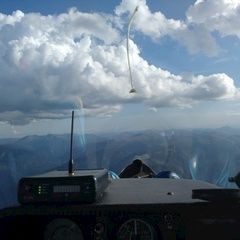 Flugwegposition um 15:26:52: Aufgenommen in der Nähe von Gemeinde Tamsweg, 5580 Tamsweg, Österreich in 2809 Meter