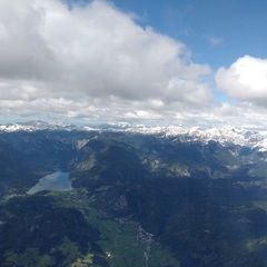 Flugwegposition um 10:02:06: Aufgenommen in der Nähe von Municipality of Bohinj, Slowenien in 2403 Meter