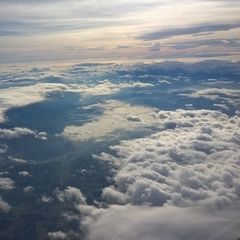 Flugwegposition um 10:10:12: Aufgenommen in der Nähe von Gemeinde Bad St. Leonhard im Lavanttal, Österreich in 5433 Meter