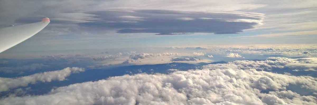 Flugwegposition um 10:03:29: Aufgenommen in der Nähe von St. Anna am Lavantegg, Österreich in 4837 Meter