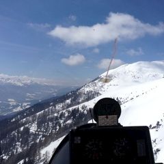 Verortung via Georeferenzierung der Kamera: Aufgenommen in der Nähe von Gemeinde Dellach, Österreich in 1900 Meter