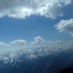 Flugwegposition um 12:39:37: Aufgenommen in der Nähe von Gemeinde Dienten am Hochkönig, Dienten am Hochkönig, Österreich in 2609 Meter