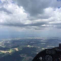Verortung via Georeferenzierung der Kamera: Aufgenommen in der Nähe von Kelheim, Deutschland in 1900 Meter