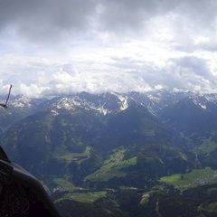 Flugwegposition um 12:54:15: Aufgenommen in der Nähe von 39030 Vintl, Bozen, Italien in 2961 Meter