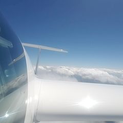 Flugwegposition um 13:00:27: Aufgenommen in der Nähe von Keszthelyi, Ungarn in 2677 Meter