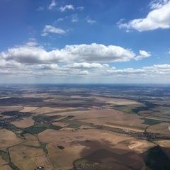 Verortung via Georeferenzierung der Kamera: Aufgenommen in der Nähe von Okres Chomutov, Tschechien in 1300 Meter