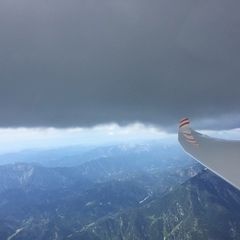 Flugwegposition um 14:06:18: Aufgenommen in der Nähe von Gemeinde Wildalpen, 8924, Österreich in 3158 Meter
