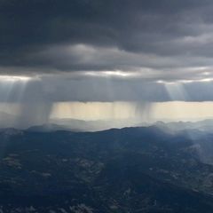Flugwegposition um 15:51:49: Aufgenommen in der Nähe von Département Hautes-Alpes, Frankreich in 2455 Meter