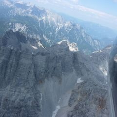 Flugwegposition um 12:55:57: Aufgenommen in der Nähe von Gemeinde Filzmoos, 5532, Österreich in 2654 Meter