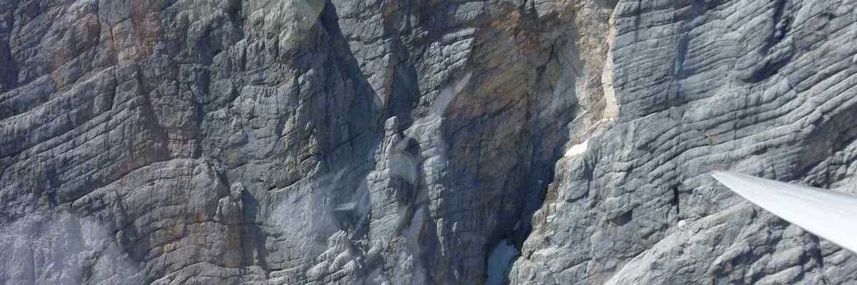 Flugwegposition um 14:00:09: Aufgenommen in der Nähe von Johnsbach, 8912 Johnsbach, Österreich in 2148 Meter