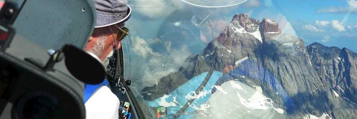 Flugwegposition um 15:09:05: Aufgenommen in der Nähe von Département Hautes-Alpes, Frankreich in 3482 Meter