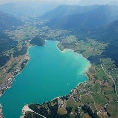 Flugwegposition um 11:08:01: Aufgenommen in der Nähe von Gemeinde St. Gilgen, Österreich in 2205 Meter