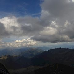 Flugwegposition um 13:16:45: Aufgenommen in der Nähe von 39030 Kiens, Bozen, Italien in 2936 Meter