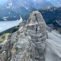 Verortung via Georeferenzierung der Kamera: Aufgenommen in der Nähe von 39034 Toblach, Bozen, Italien in 3100 Meter