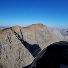 Flugwegposition um 14:22:28: Aufgenommen in der Nähe von Gemeinde Grins, Österreich in 2813 Meter