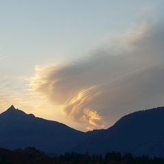 Flugwegposition um 16:08:11: Aufgenommen in der Nähe von Gössenberg, Österreich in 4019 Meter