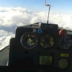 Flugwegposition um 10:55:42: Aufgenommen in der Nähe von 39016 Ulten, Bozen, Italien in 4779 Meter