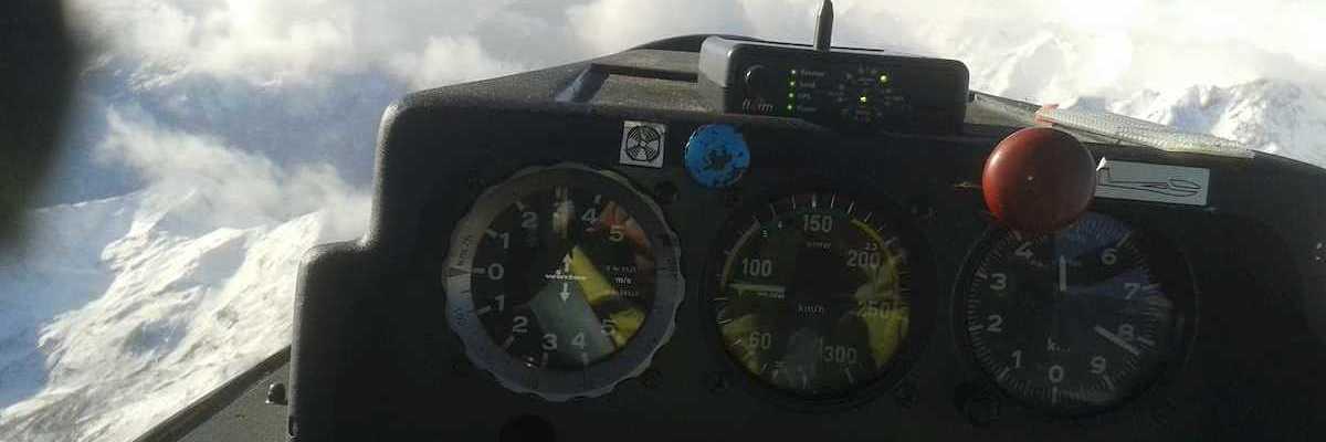 Flugwegposition um 10:55:42: Aufgenommen in der Nähe von 39016 Ulten, Bozen, Italien in 4779 Meter