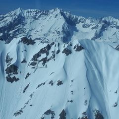 Flugwegposition um 13:55:22: Aufgenommen in der Nähe von Innsbruck, Österreich in 2377 Meter
