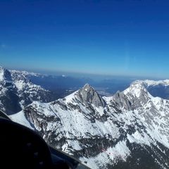 Flugwegposition um 14:18:00: Aufgenommen in der Nähe von Gemeinde Leutasch, Österreich in 2162 Meter