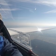 Flugwegposition um 14:04:45: Aufgenommen in der Nähe von Gemeinde Bad Waltersdorf, Österreich in 1340 Meter
