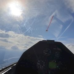 Flugwegposition um 14:55:14: Aufgenommen in der Nähe von Gemeinde Turnau, Österreich in 2271 Meter