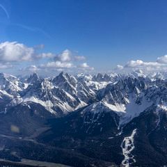 Flugwegposition um 15:09:28: Aufgenommen in der Nähe von 39035 Welsberg-Taisten, Bozen, Italien in 3313 Meter