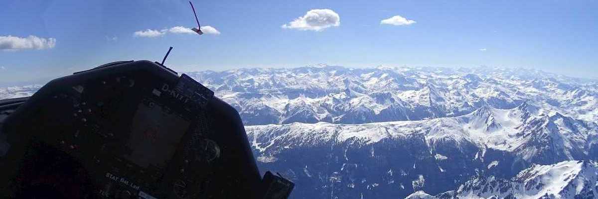 Verortung via Georeferenzierung der Kamera: Aufgenommen in der Nähe von Gemeinde Göriach, 5574, Österreich in 3100 Meter