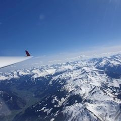 Verortung via Georeferenzierung der Kamera: Aufgenommen in der Nähe von Gemeinde Dorfgastein, 5632, Österreich in 3600 Meter