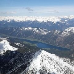 Flugwegposition um 12:54:59: Aufgenommen in der Nähe von 38020 Rumo, Autonome Provinz Trient, Italien in 3671 Meter