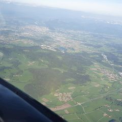 Flugwegposition um 15:36:24: Aufgenommen in der Nähe von Berchtesgadener Land, Deutschland in 2254 Meter