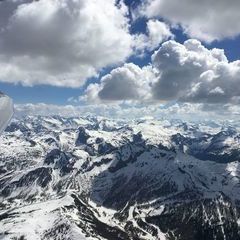 Flugwegposition um 13:30:19: Aufgenommen in der Nähe von Gemeinde Untertauern, Österreich in 2652 Meter