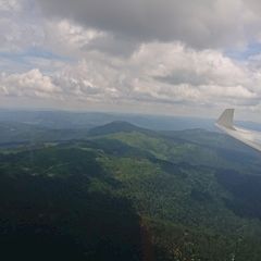 Flugwegposition um 11:32:30: Aufgenommen in der Nähe von Regen, Deutschland in 1655 Meter