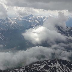 Flugwegposition um 13:50:12: Aufgenommen in der Nähe von Savoyen, Frankreich in 3657 Meter