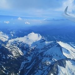 Flugwegposition um 16:37:09: Aufgenommen in der Nähe von Gemeinde Hüttschlag, 5612, Österreich in 3842 Meter