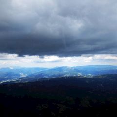 Flugwegposition um 12:32:10: Aufgenommen in der Nähe von Gemeinde Krieglach, Krieglach, Österreich in 2245 Meter