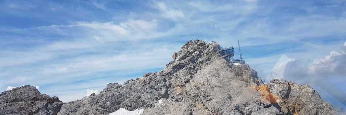 Verortung via Georeferenzierung der Kamera: Aufgenommen in der Nähe von Garmisch-Partenkirchen, Deutschland in 2900 Meter